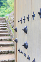 出石城　登城門　登城橋　城下町　時計台　兵庫県豊岡市出石町