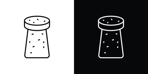 Cork wine icon. editable stroke web icons