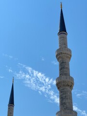 Architectural Elegance of the Blue Mosque’s Minarets