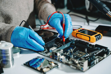 Electronics technician, electronic engineering electronic repair, electronics measuring and...