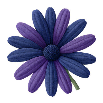 A beautiful purple flower with vibrant petals showcasing nature's delicate artistry.