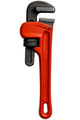 Red Pipe Wrench Tool