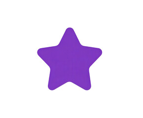 Obraz premium A vibrant purple star graphic