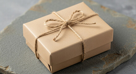 gift boxes on a wooden background