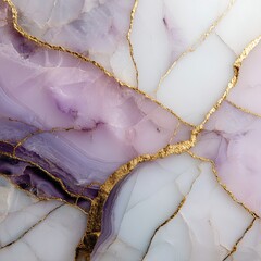 Marble Texture with Gold Veins