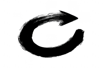 Abstract circular brushstroke design (1)