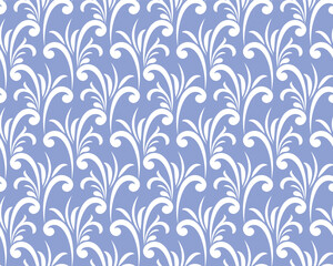 Seamless damask patterns for ornament, wallpaper, packaging, vector background
