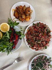 beetroot salad with feta cheese