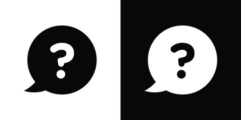 Question icon symbol template for graphic and web design collection logo vector illustration