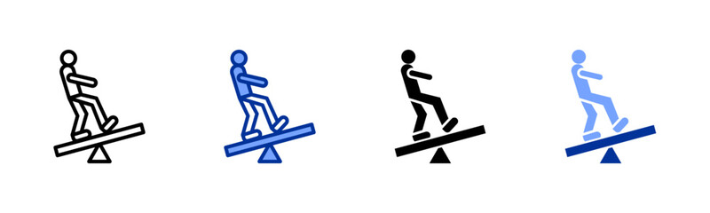 Instability icon sheet multiple style collection