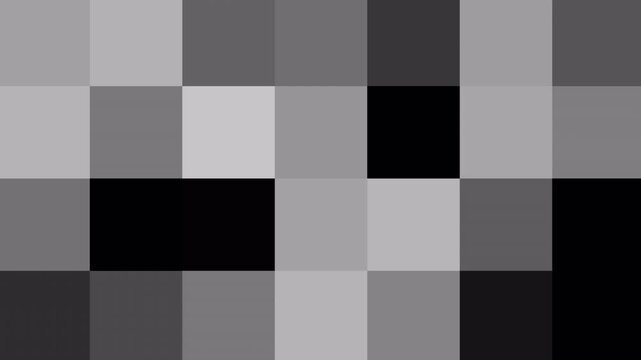 Mosaic censored videos for prohibition or adult content animation 4k video