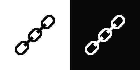 Chain icon symbol template for graphic and web design collection logo vector illustration