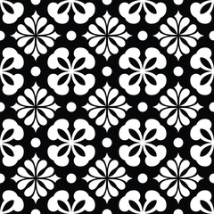 Abstract seamless ornamental pattern vector illustration.