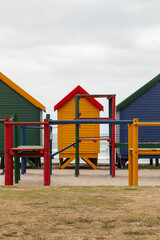 Muizenberg Huts, Cape Town, October 2022.