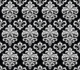 Abstract Floral Seamless Pattern – Modern Stylish Vector Design for Fabric and Wallpaper