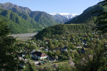 village in the mountains