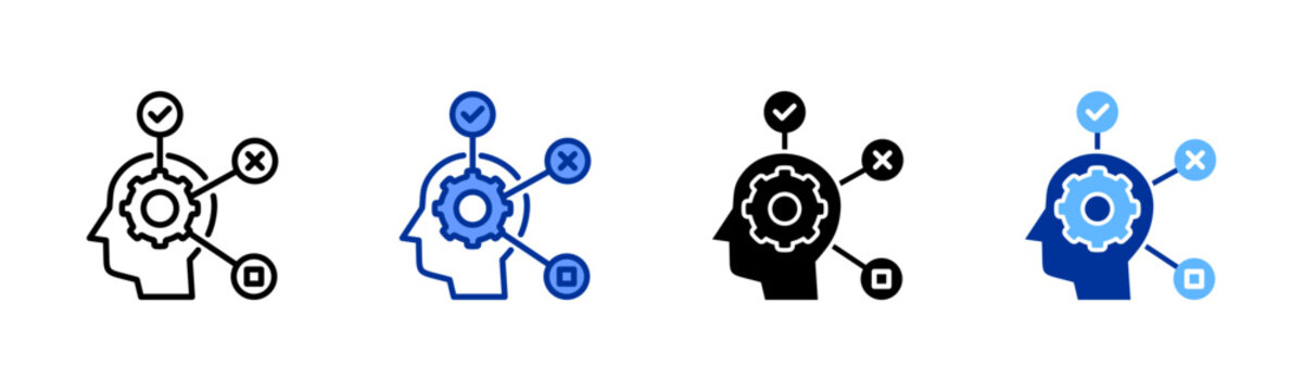 Logic icon sheet multiple style collection