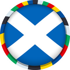Obraz premium Scotland Flag