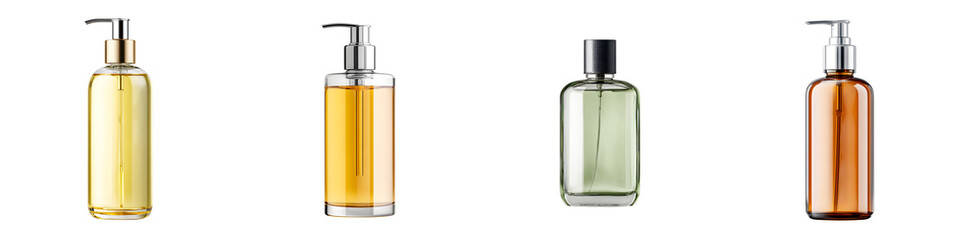 Luxury Soap & Cosmetic Bottles - Elegant Bath Products