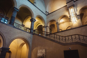 Fototapeta premium Interior of Trondheim's university