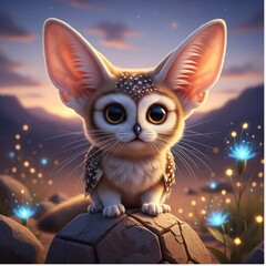 Owlcat &mdash; Wise Owl-Cat-Fennec Fox Hybrid
