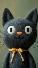 Adorable Needle Felted Cat Toy