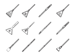 Windshield wiper line art clean glass safe driving