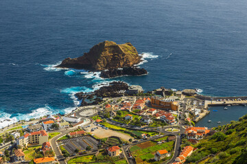 Dramatic coastal cliffs, lush mountains, volcanic landscapes, and endless ocean views — Madeira...