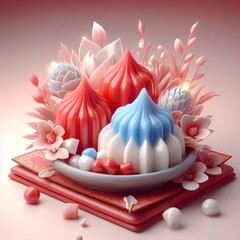 christmas decoration with candles