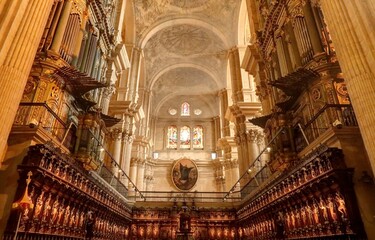 cathédrale de Malaga en Andalousie, Espagne