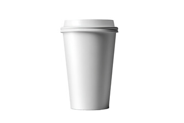 Blank white disposable coffee cup (1)