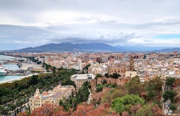 cathédrale de Malaga en Andalousie, Espagne