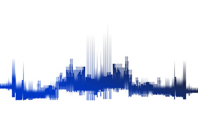 Fototapeta premium abstract music background with equalizer