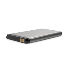 Portable Power Bank External Battery Isolated on Transparent Background