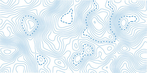 Abstract white and black lines seamless pattern topography map and counter map. abstract sea map and mount map area space geometric line technology topo landscape grid map texture