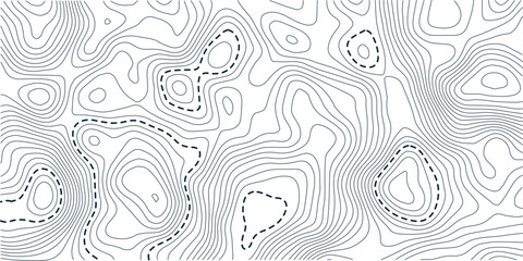 Abstract topographic contours map background. geographical map shades. Abstract topo contour map on white background


