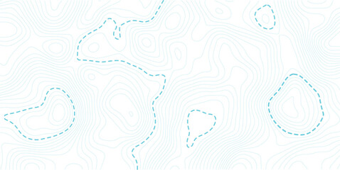 Topographic map background geographic line map  with elevation assignments. Abstract topo contour map on white background
