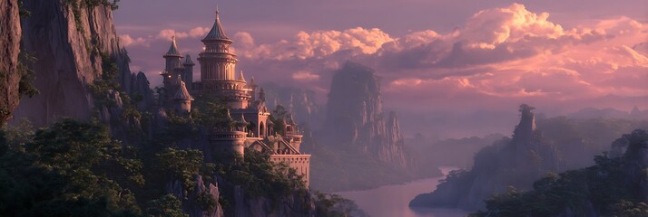 sunrise over the mountains