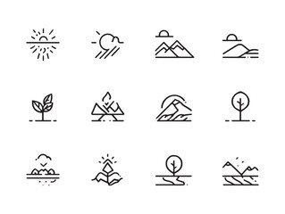 Drought Line Art Causes And Solutions For Water Scarcity