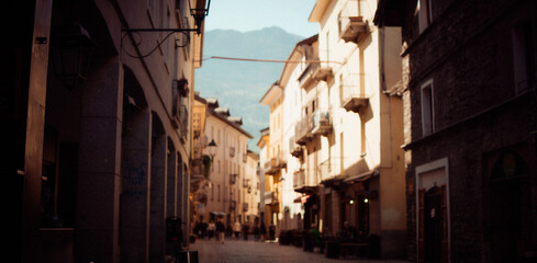 Street of Aosta
