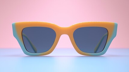 Stylish, vibrant sunglasses
