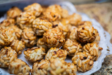 Panellets, postre típico de otoño