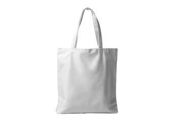 Blank white tote bag