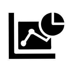 Graphs Icon – Data Visualization Symbol, Analytics and Statistics Design