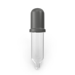 Pipette Empty isolated on transparent background