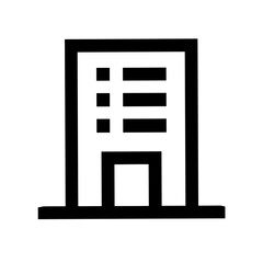 Office Icon – Workplace Symbol, Business Environment and Corporate Space Design