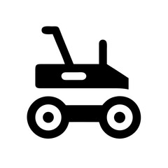 RC Car Pictogram Icon – Remote Control Toy Vehicle Vector Symbol 2