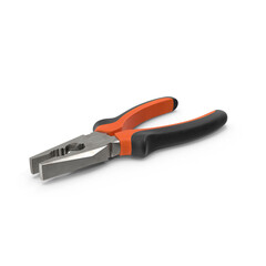Pliers isolated on transparent background