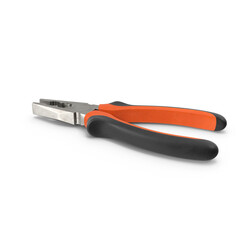 Pliers isolated on transparent background