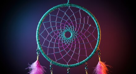 Dreamcatcher, vibrant colors